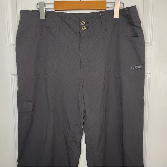 Marika grey hiking capri pant Size Large - Picture 2 of 8